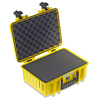 Yellow ArmaCase AC4000 Waterproof Case with full foam