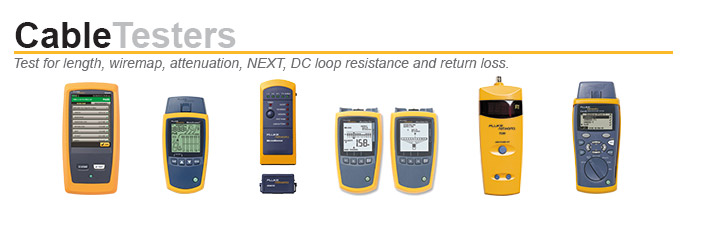 Fluke Networks Cable Testers