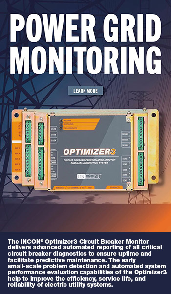 Franklin Electric Power Grid Monitoring. The INCON Optimizer3 Circuit Breaker Monitor delivers advanced automated reporting of all critical circuit breaker diagnostics to ensure uptime and facilitate predictive maintenance. The early small-scale problem detection and automated system performance evaluation capabilities of the Optimizer3 help to improve the efficiency, service life, and reliability of electric utility systems.