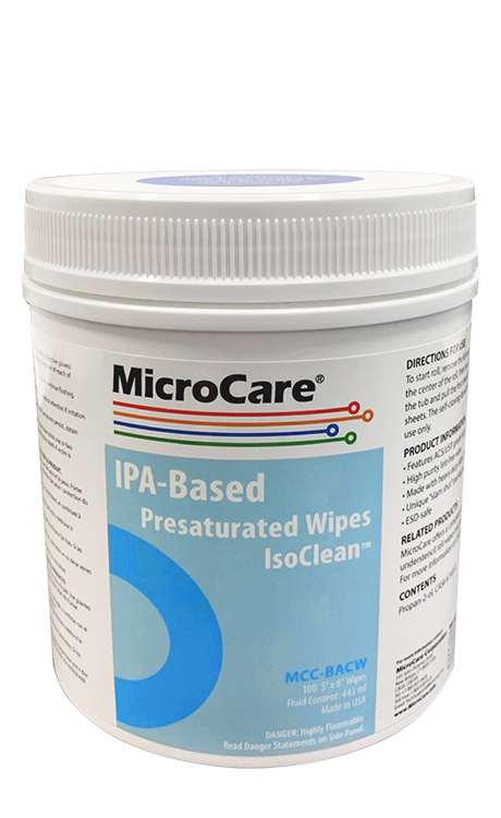 IsoClean 100% IPA Alcohol Wipes