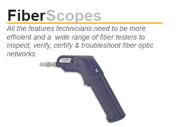 VIAVI Fiber Scopes. All the features technicians need to be more efficient and a wide range of fiber testers to inspect, verify, certify and troubleshoot fiber optic networks.